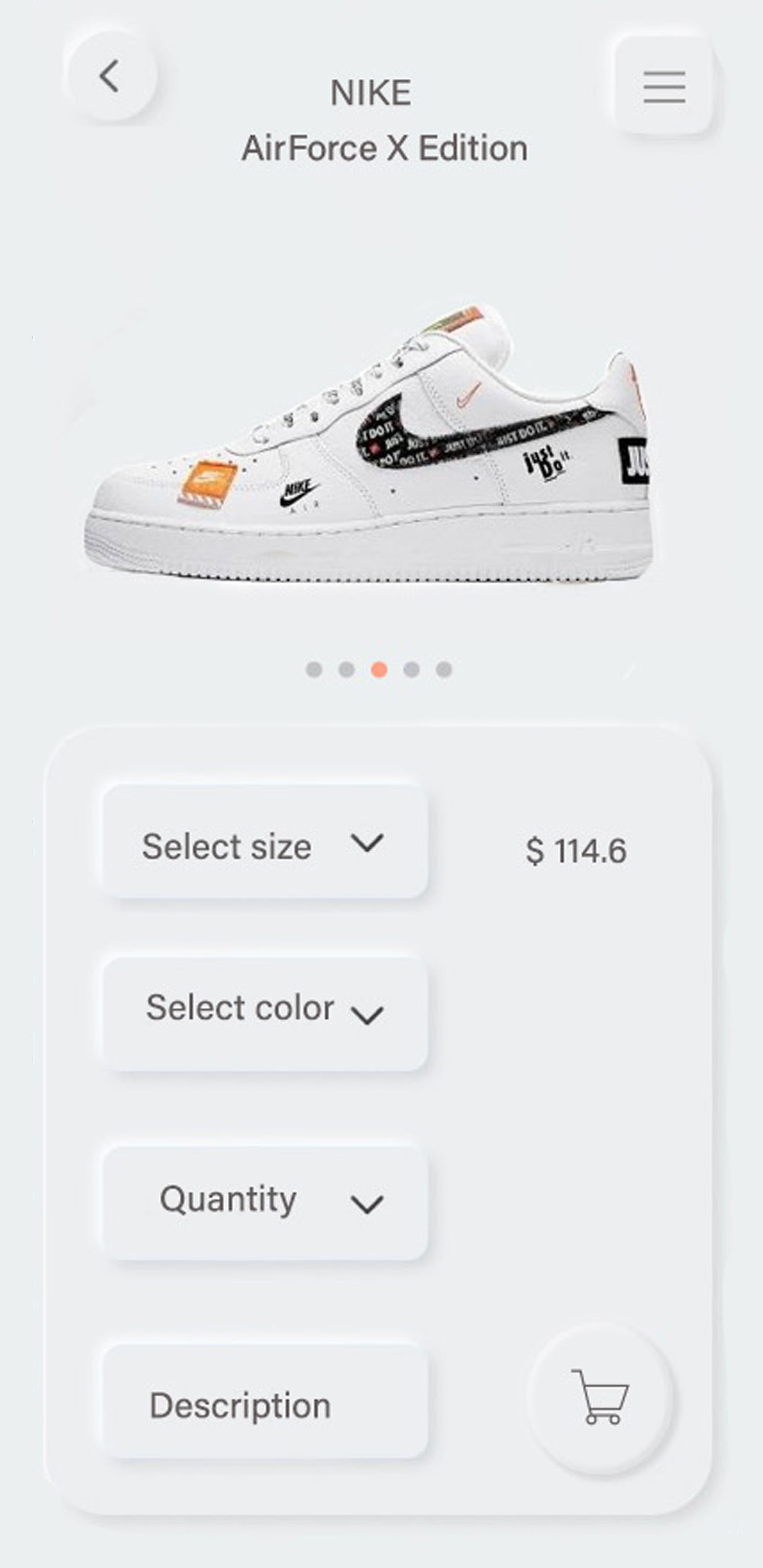 Shopping UI/UX